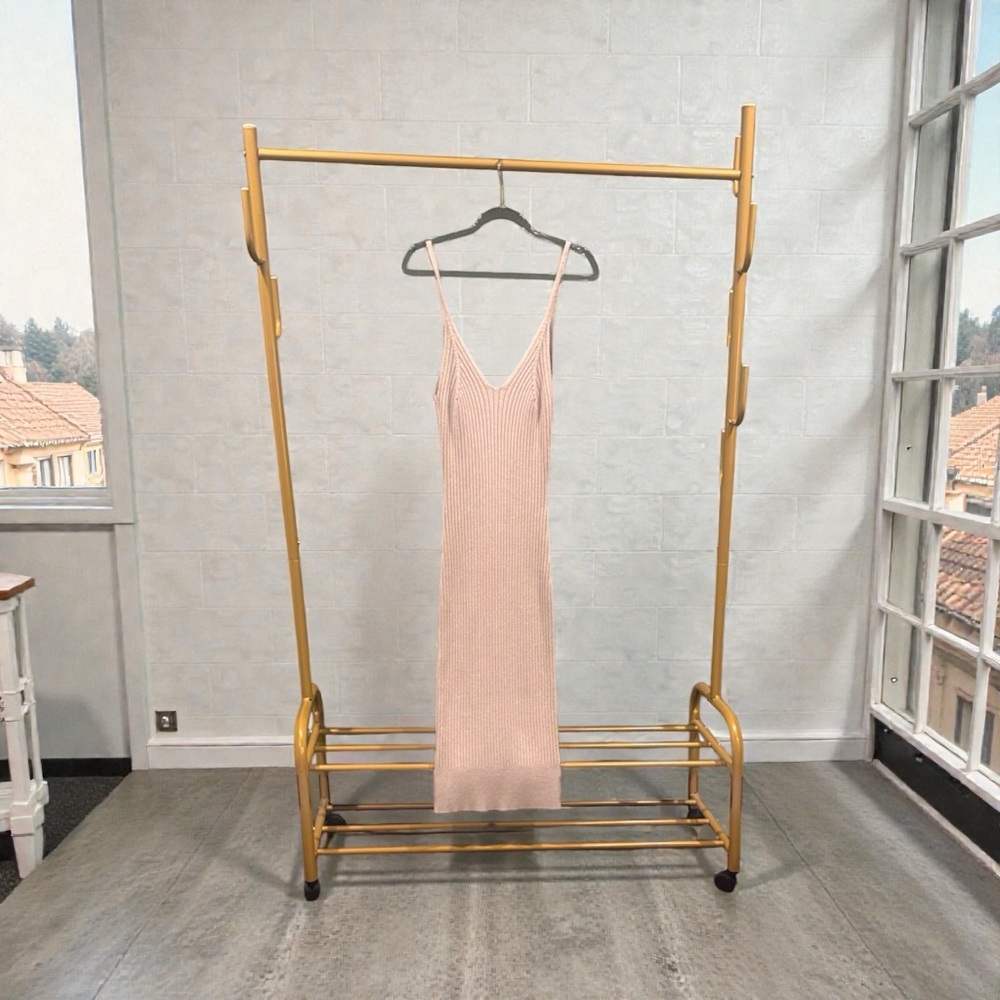 Lush Cream Maxi Dress